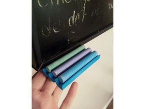 chalk tablet chalkboard holder home 3d print model - Mito3D