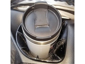 toyota 2013 rav4 beverage holder sleeve automotive cup 3d print model - Mito3D
