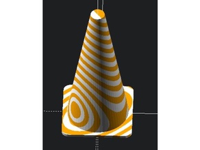 los conos de tráfico niños aprendizaje doble impresión a color extrusor extrusión la seguridad cono 3d print model - Mito3D
