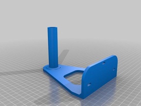 jgaurora a5 slimer spool holder 3d printing 3d print model - Mito3D