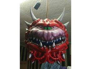 cacodemon doom toys & games beholder beholderkin cosplay demon dnd hell monster prop 3d print model - Mito3D