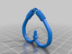 hart shape hooks 3d printing 3d print model - Mito3D