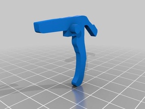 konami justificateur le pistolet de déclenchement les jeux vidéo 3d print model - Mito3D