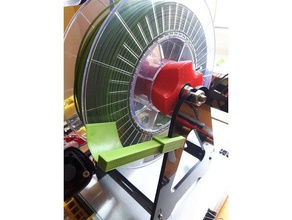 filament spool brake 3d printing factory holder 3d print model - Mito3D