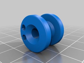 trailer blind window spool replacement parts 3d print model - Mito3D