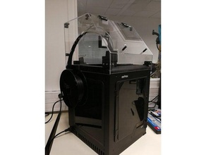 zortrax cover hepa filter 3d printer accessories m200 3d print model - Mito3D