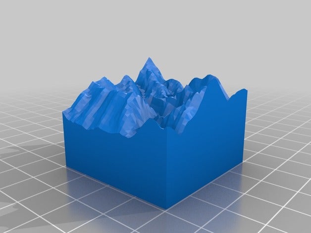 le machu picchu au pérou topologie analyses & répliques 3D print model - Mito3D
