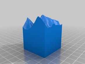 machu picchu perú topología de la versión 2 ángulo perspectiva exploraciones & réplicas 3d print model - Mito3D