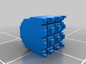 pacmanghost les conteneurs 3d print model - Mito3D