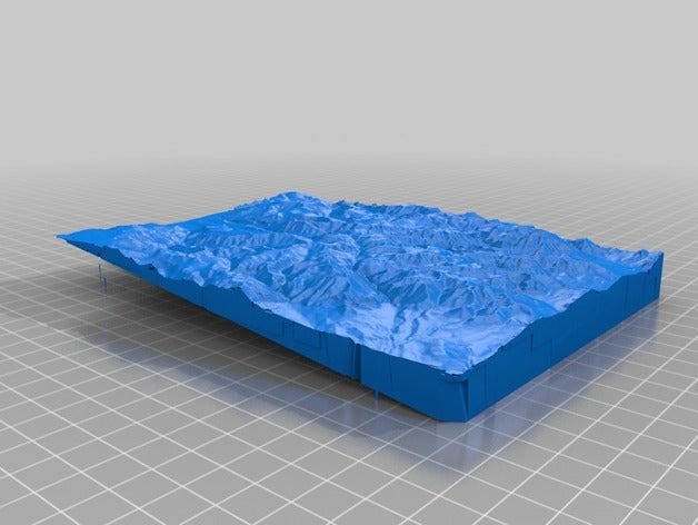 rio grande supporto 1 La stampa 3d 3D print model - Mito3D