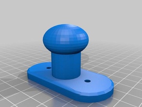 tirador puerta Ersatz-Teile asa para Tür Griff 3d print model - Mito3D