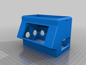 50a power supply cover w lcd display 3d printing 3d print model - Mito3D