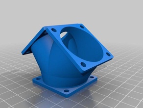 y fan split 3d printer parts 3d print model - Mito3D