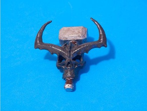 surtur ' s skull thor hammer ragnarok Kreaturen Film-requisite thors 3d print model - Mito3D