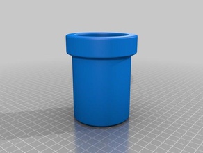 mario pipe pen holder organization cup super 3d print model - Mito3D