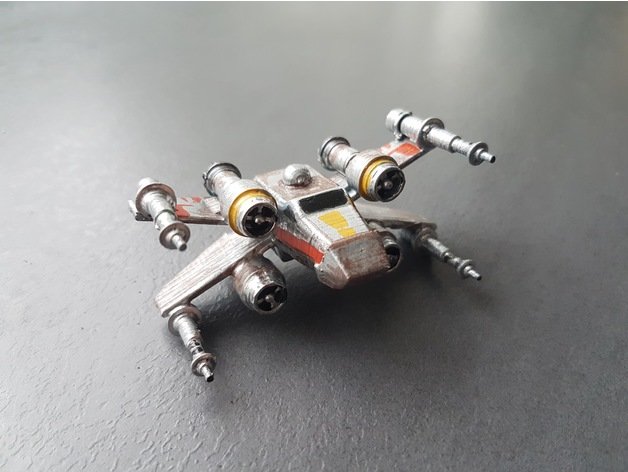 puffy vehicles - x-wing toys & games starwars vehicle wekster 3D print model - Mito3D