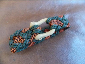 paracord manille les bracelets le bracelet anse menottes u-anse 3d print model - Mito3D