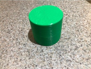 rodada lábio groove box recipientes 3d print model - Mito3D