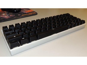mecánico caso de teclado 60 equipo pok3r xd64 3d print model - Mito3D