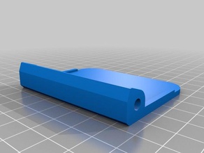 candy freezer evaporator door handle replacement parts 3d print model - Mito3D
