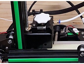molette extrudeur L'imprimante 3d de pièces anet e10 3d print model - Mito3D