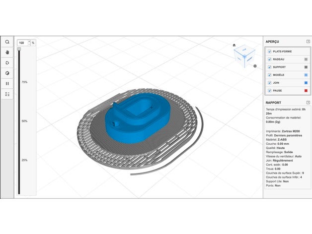 porte-clef boulanger art 3D print model - Mito3D