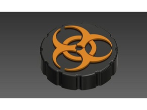 monoprice botão controlo Impressora 3d de peças makerselect wanhao duplicador i3 3d print model - Mito3D