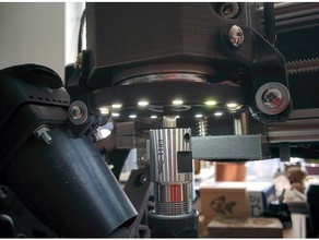 diodo emissor de luz anel do titular actioncam monta Impressora 3d acessórios 3d print model - Mito3D