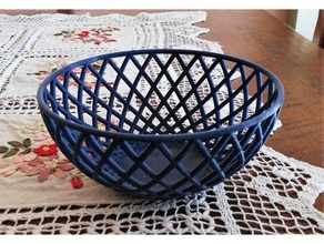 basket bowl containers 3d print model - Mito3D