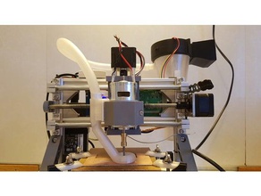 small cyclone vacuum tiny cnc machines hepa filter machine tools 3d print model - Mito3D