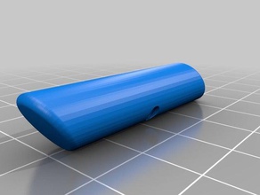 escudo de tubo tipo botón diy 3d print model - Mito3D