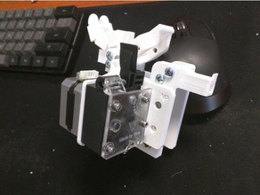 tevo titan mounting plate lpa modular x carriage 3d printer parts tarantula 3d print model - Mito3D