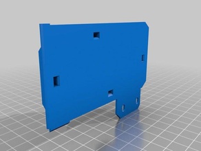 prusa i3 mk3 de la fuente alimentación cubierta Impresora 3d las piezas 3d print model - Mito3D