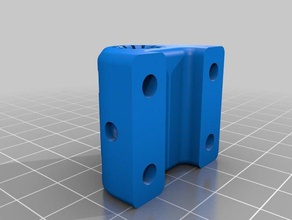 anet a6 heightened sc8uu igus-profiled bushing 3d printer parts mods upgrade linear bearing 3d print model - Mito3D