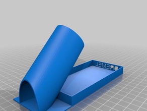 dremel hot glue gun stand tool holders & boxes holder stick 3d print model - Mito3D