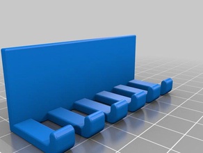 cable management designed ikea skarsta desk organization 3d print model - Mito3D