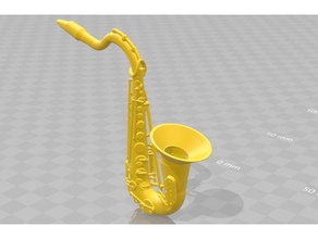 k villers -tenor-Saxophon - repariert scans & Replikate Saxophon 3d print model - Mito3D