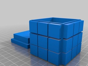 rubik küp kutu 3d baskı 3d print model - Mito3D