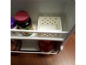 mini fridge door basket organization 3d print model - Mito3D
