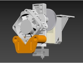titan aero ir de montaje Impresora 3d las piezas 3d print model - Mito3D
