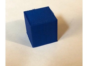 test cube 3d printing tests 3d print model - Mito3D