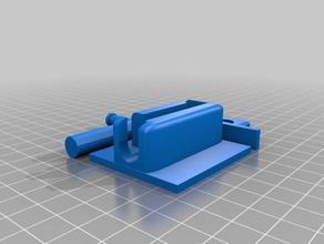 parafuso de bloqueio A impressão 3d deslizamento 3d print model - Mito3D