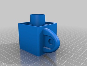 stacking ikea lack printer enclosure - modified double door diy 3d print model - Mito3D