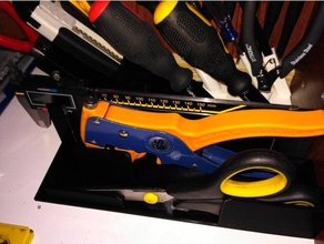 tesoura stripper de arame da pinça organizador diy o 3d print model - Mito3D