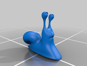 alex el caracol a los animales 3d print model - Mito3D