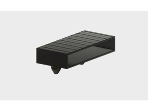 la cama de tablilla tapa extremo partes 3d print model - Mito3D