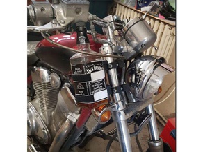 suporte bouteille despeje moto esporte & ao ar livre 1400 intruso daniels jack daniel's motocicleta de suzuki 3d print model - Mito3D