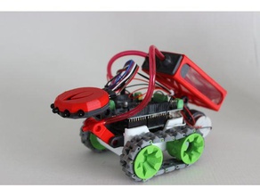 itfaiyeci mod smars Robotik adafruit arduino kompresör kolay yazdırma ateş firesensor İtfaiye modüler modül motorlar nos proje pompa robot sensörü tank tictac oyuncak kamyon su hafta sonu projesi 3d print model - Mito3D