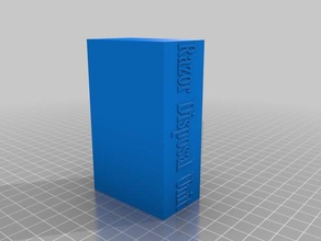 razor disposal unit bathroom 3d print model - Mito3D