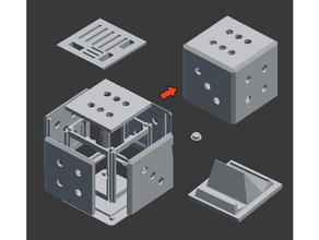 nicedicebox updated dice 3d print model - Mito3D